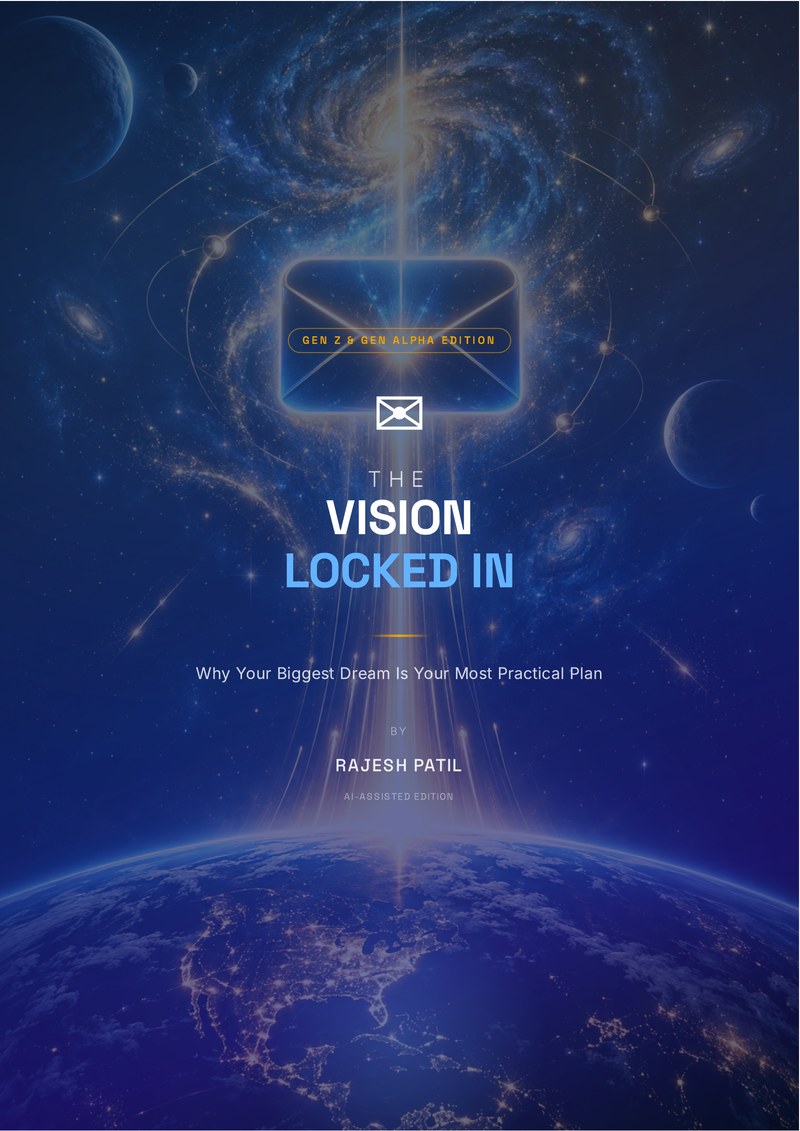 Cover of The Vision Locked In by Rajesh Patil